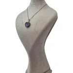 گردنبند زنانه آمیتیسیت استیل مدل آرزو 1097 گردنبند زنانه آمیتیسیت استیل مدل آرزو 1097